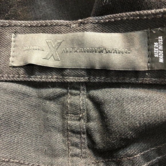 Denim X Alexander Wang 26 Black 002 Relaxed - Picture 7 of 10